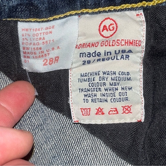 Adriano Goldschmied the shorty cropped low rise jeans 28R - Picture 9 of 14